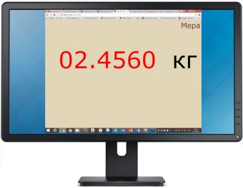 картинка Весы товарные платформенные ПВм с USB