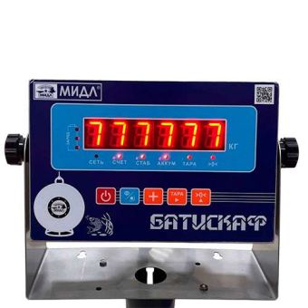 картинка Весы паллетные МП 600 ВЕДА Ф-1 (100/200; 1200х800) Циклоп 12СФ