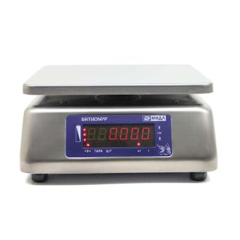 картинка Весы МТ 30 ВДА (5/10; 225х185; нерж.) Батискаф