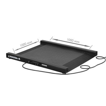 картинка Весы низкопрофильные с печатью этикеток 4D-LM-10/10_RP