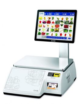 картинка ТОРГОВЫЕ ВЕСЫ CAS CL7000 С СЕНСОРНЫМ ЭКРАНОМ И ПЕЧАТЬЮ ЭТИКЕТОК