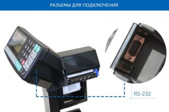 картинка Весы с печатью этикеток ТВ-5040N_R2P3