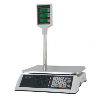 картинка Торговые настольные весы M-ER 327 ACP-15.2 "Ceed" LCD Белые